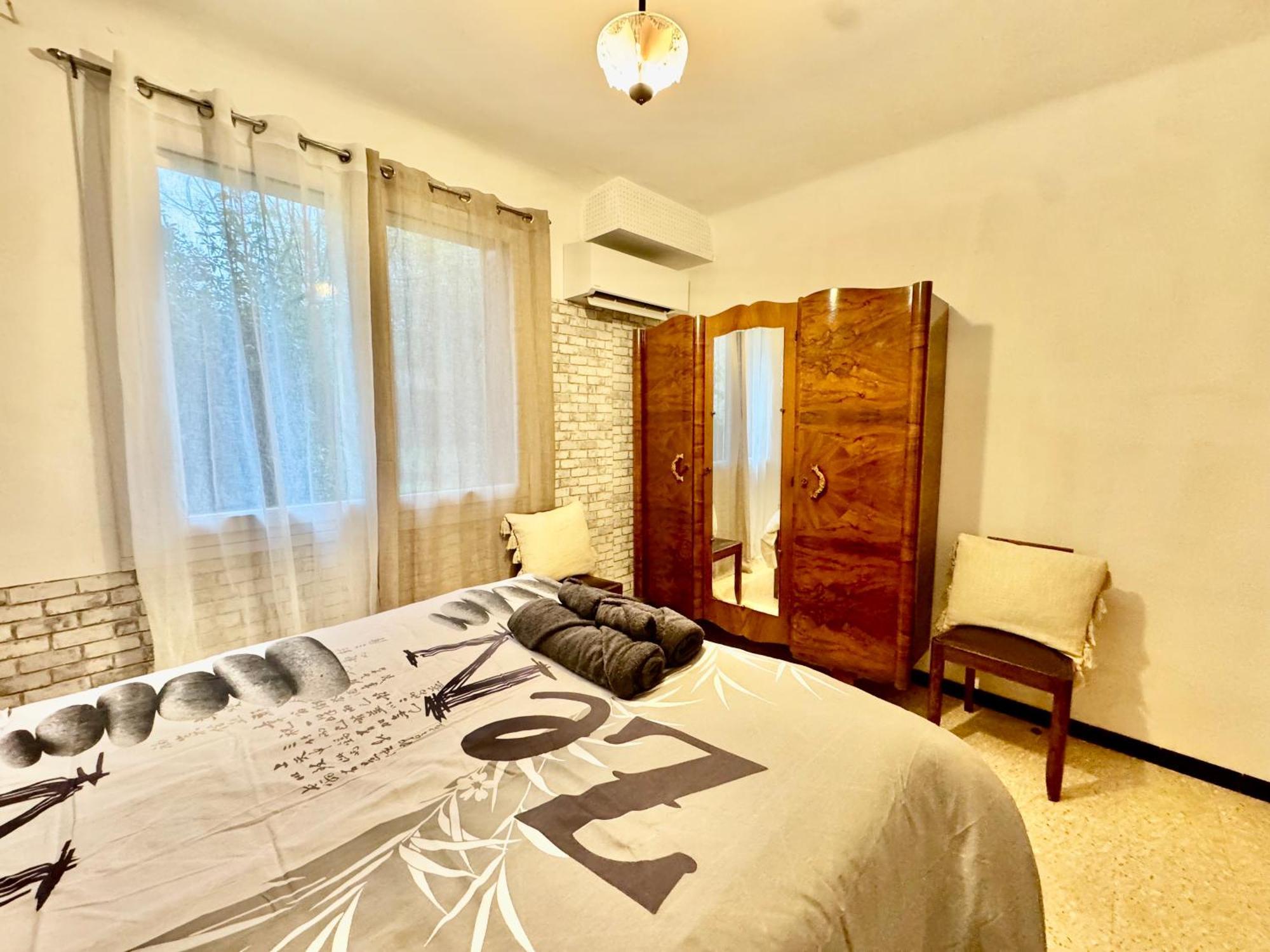 Appartement F3 De 60 M² Au Rez De Chaussee D'Une Villa Vezenobres Luaran gambar
